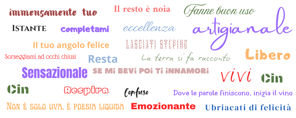 Dove le parole finiscono, inizia il vino